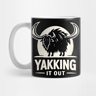 Yakking North Face Yak, Yak Yak Yak Mug